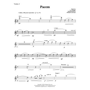 Pacem - Violin 2